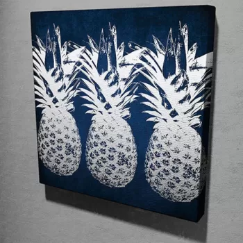 Tablou decorativ, KC126, Canvas, Dimensiune: 45 x 45 cm, Multicolor imagine