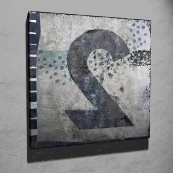 Tablou decorativ, KC216, Canvas, Lemn, Multicolor imagine