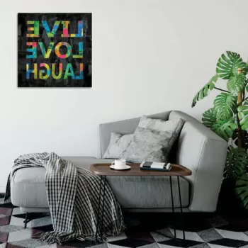 Tablou decorativ, KC430, 50% bumbac / 50% poliester, Canvas imprimat, Multicolor imagine