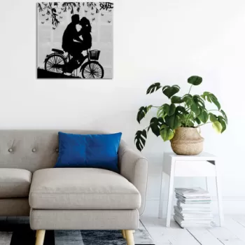 Tablou decorativ, KC437, 50% bumbac / 50% poliester, Canvas imprimat, Multicolor imagine