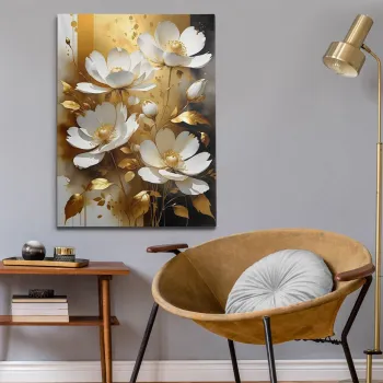 Tablou decorativ, KNV10087, Cadru: 100% LEMN (grosime: 3 cm), Multicolor imagine