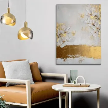 Tablou decorativ, KNV10102, Cadru: 100% LEMN (grosime: 3 cm), Multicolor imagine