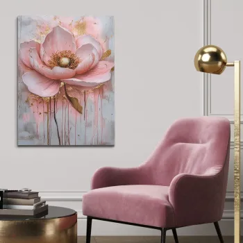 Tablou decorativ, KNV10105, Cadru: 100% LEMN (grosime: 3 cm), Multicolor imagine