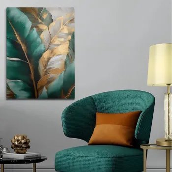 Tablou decorativ, KNV10261, Cadru: 100% LEMN (grosime: 3 cm), Multicolor imagine