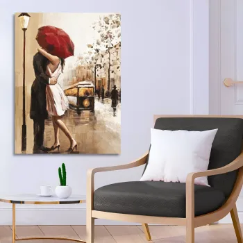 Tablou decorativ, KNV4499_5070 (50 x 70), Canvas imprimat, Multicolor imagine