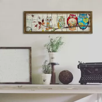 Tablou decorativ, KZM406, MDF, Imprimat UV, Multicolor imagine