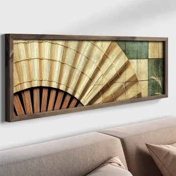 Tablou decorativ, LAC007-120, MDF, Lemn masiv, Multicolor imagine
