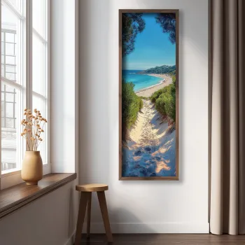 Tablou decorativ, LAC009-150, MDF, Lemn masiv, Multicolor imagine