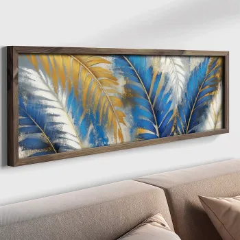 Tablou decorativ, LAC014-120, MDF, Lemn masiv, Multicolor imagine