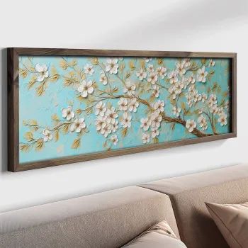 Tablou decorativ, LAC032-120, MDF, Lemn masiv, Multicolor imagine