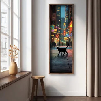 Tablou decorativ, LAC049-150, MDF, Lemn masiv, Multicolor imagine