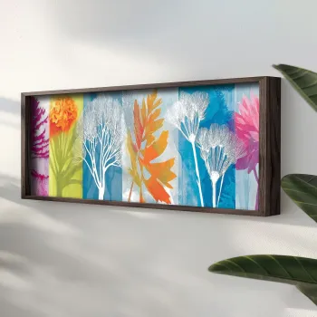 Tablou decorativ, LAC050-150, MDF, Lemn masiv, Multicolor imagine