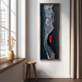 Tablou decorativ, LAC052-150, MDF, Lemn masiv, Multicolor imagine