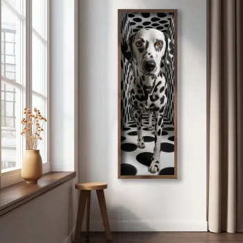 Tablou decorativ, LAC055-120, MDF, Lemn masiv, Multicolor imagine