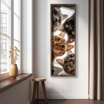 Tablou decorativ, LAC059-120, MDF, Lemn masiv, Multicolor imagine