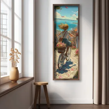 Tablou decorativ, LAC061-120, MDF, Lemn masiv, Multicolor imagine