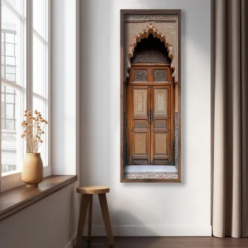 Tablou decorativ, LAC065-150, MDF, Lemn masiv, Multicolor imagine