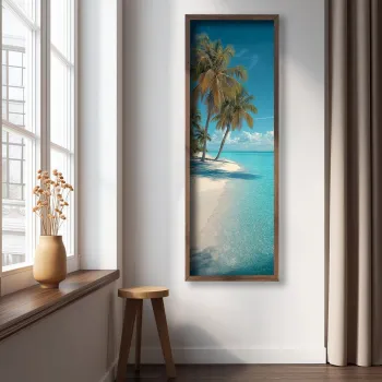 Tablou decorativ, LAC086-150, MDF, Lemn masiv, Multicolor imagine