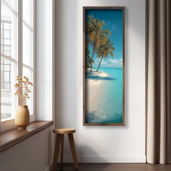 Tablou decorativ, LAC086-150, MDF, Lemn masiv, Multicolor imagine