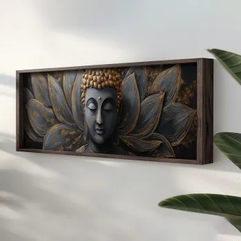 Tablou decorativ, LAC097-150, MDF, Lemn masiv, Multicolor imagine