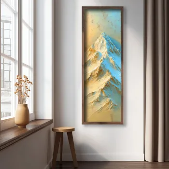 Tablou decorativ, LAC113-120, MDF, Lemn masiv, Multicolor imagine