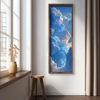 Tablou decorativ, LAC133-150, MDF, Lemn masiv, Multicolor imagine