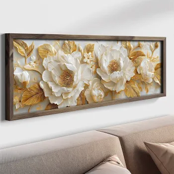 Tablou decorativ, LAC145-120, MDF, Lemn masiv, Multicolor imagine