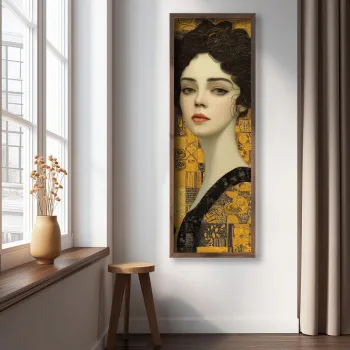 Tablou decorativ, LAC182-150, MDF, Lemn masiv, Multicolor imagine