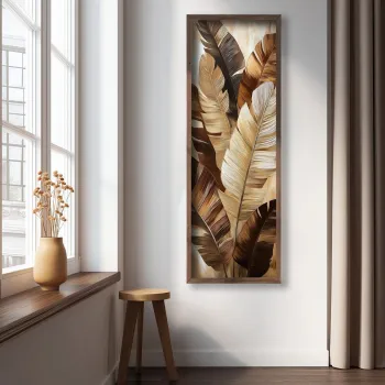 Tablou decorativ, LAC191-150, MDF, Lemn masiv, Multicolor imagine