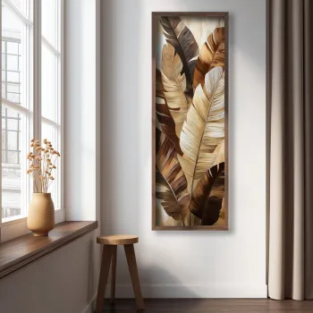 Tablou decorativ, LAC191-150, MDF, Lemn masiv, Multicolor imagine