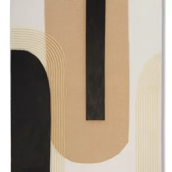 Tablou decorativ, Lofty -A, Mauro Ferretti, 80 x 100 cm, canvas imprimat si pictat/lemn de pin, multicolor imagine