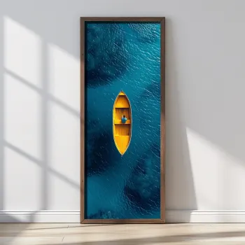 Tablou decorativ, LONG004-S/120-40, Imprimat UV, Multicolor imagine