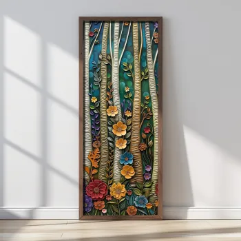 Tablou decorativ, LONG016-S/120-40, Imprimat UV, Multicolor imagine