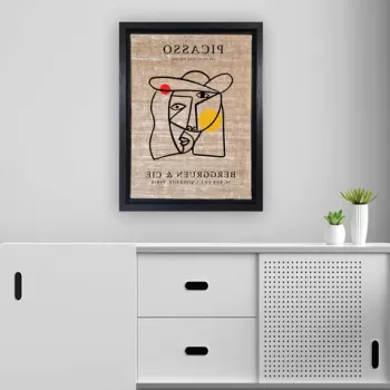 Tablou decorativ, LSJ61960827841, Iuta, Canvas , Multicolor imagine