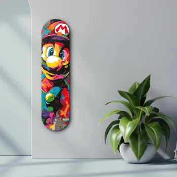 Tablou decorativ, Mario Fan Art, Dimensiune: 20 x 80 cm, Multicolor imagine