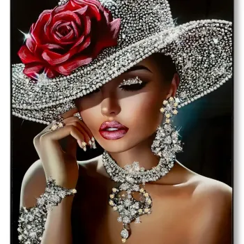 Tablou decorativ, Mauro Ferretti, Orleans -A, 102x152 cm, lemn de pin/canvas, multicolor imagine