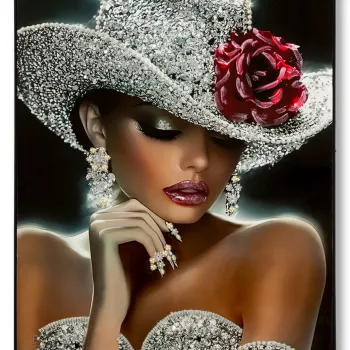 Tablou decorativ, Mauro Ferretti, Orleans -B, 102x152 cm, lemn de pin/canvas, multicolor imagine