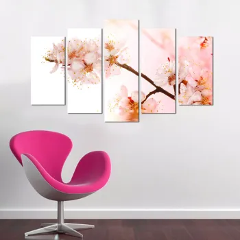 Tablou decorativ MDF, 5PMDF-71, MDF, Dimensiune: 20 x 60 cm (1 bucata), Multicolor imagine