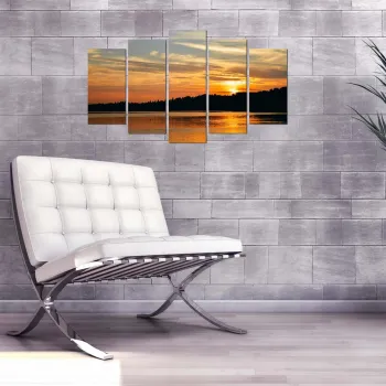 Tablou decorativ MDF, 5PMX-055, MDF, Dimensiune: 20 x 60 cm (1 bucata), Multicolor imagine