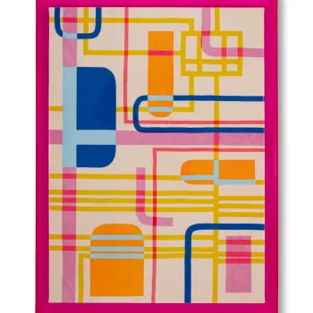 Tablou decorativ Modis -A, Mauro Ferretti, 60x80 cm, canvas/lemn de pin/plastic, multicolor imagine