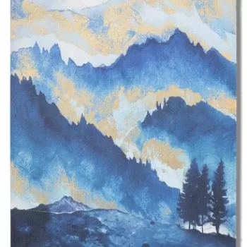 Tablou decorativ Mountain -A, Mauro Ferretti, 80x120 cm, canvas, multicolor imagine