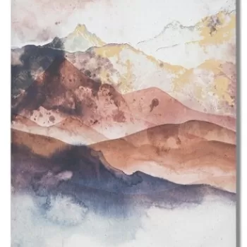 Tablou decorativ Mountain, Mauro Ferretti, 80x120 cm, canvas, multicolor imagine