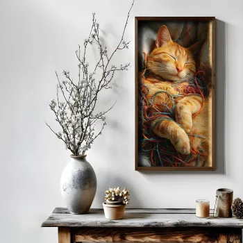 Tablou decorativ, MUS002, MDF, Lemn masiv, Multicolor imagine