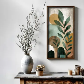 Tablou decorativ, MUS005, MDF, Lemn masiv, Multicolor imagine