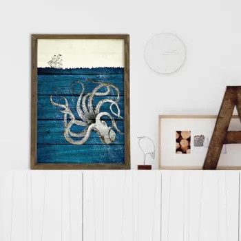 Tablou decorativ, MZM756, MDF, Imprimat UV, Multicolor imagine