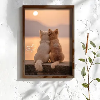 Tablou decorativ, NAL009-70, MDF, Lemn masiv, Multicolor imagine