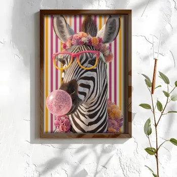 Tablou decorativ, NAL029-70, MDF, Lemn masiv, Multicolor imagine