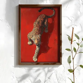 Tablou decorativ, NAL043-46, MDF, Lemn masiv, Multicolor imagine