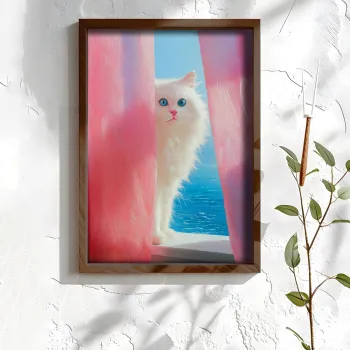 Tablou decorativ, NAL064-70, MDF, Lemn masiv, Multicolor imagine