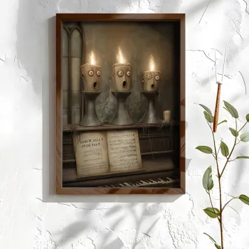 Tablou decorativ, NAL076-70, MDF, Lemn masiv, Multicolor imagine